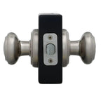 PrestiAlcott Satin Nickel Hall/Closet Door Knob (4-Pack)