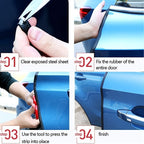 Protect Your Car Doors With Anti-Collision, Soundproof &amp; Dustproof Rubber Strips