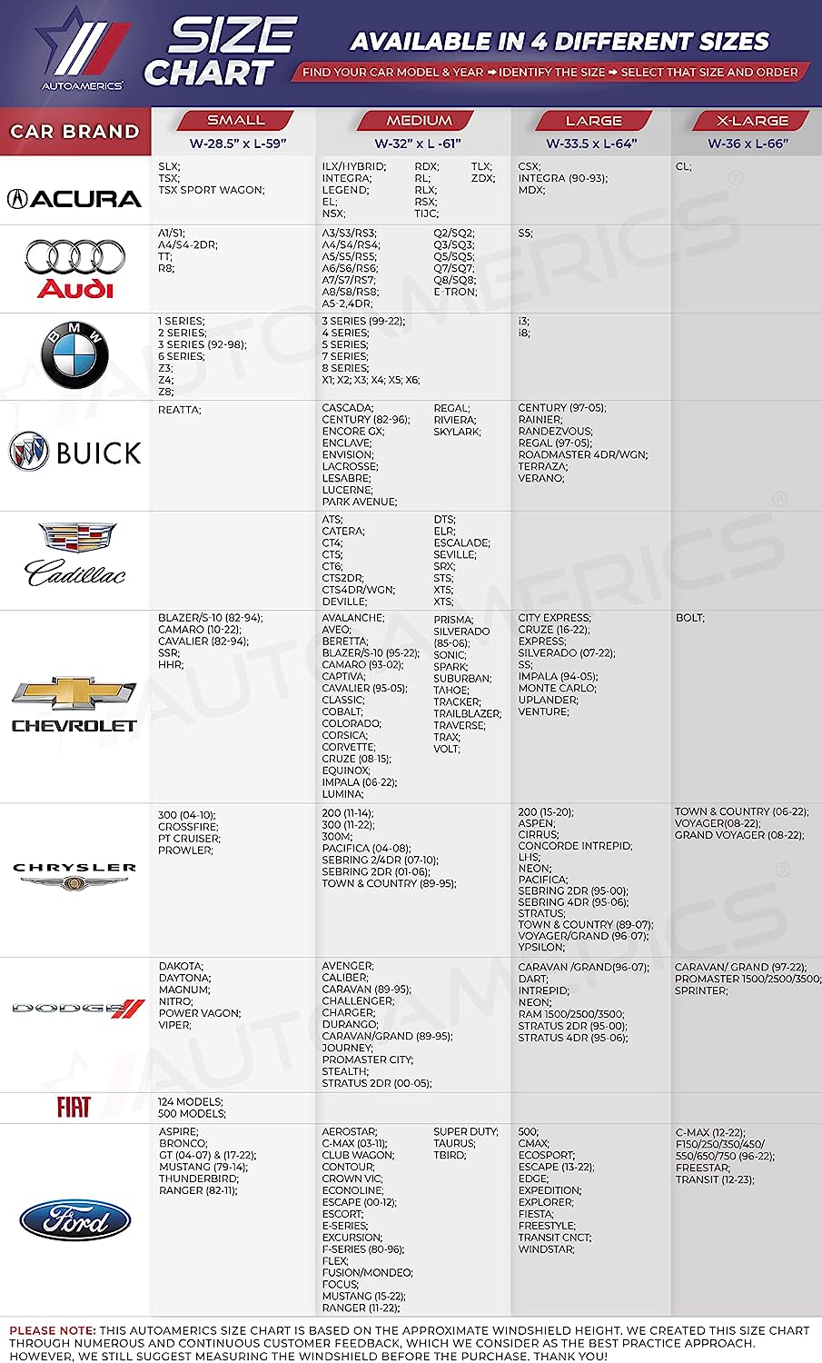 Autoamerics 1-Piece Windshield Sun Shade American Texas Flag USA Patriotic  - Foldable Car Front Window Sunshade for Sedans SUV Truck - Blocks Max UV Rays and Keeps Your Vehicle Cool - Medium