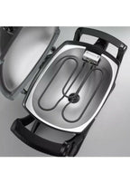 Portable Electric Grill Q 2400 Table Top 1-Burner Removable Catch Pan