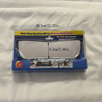 1pc Car Wide Angle Rearview Mirror Curved Interior LarField Of View Inside Mirror Blind Area Auxiliary Mirror
