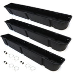 Red Hound Auto 3 Under Seat StoraBox Compatible with Ford F-150 Super Cab (2015-2019), F-250 F-350 F-450 F-550 Super Duty SuperDuty (2017-2019) SuperCab Only Underseat System Set of 3