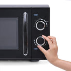 Commercial Chef Counter Top Rotary Microwave Oven 0.9 Cubic Feet, 900 Watt, Black, CHMH900B