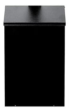 Standard Dog Waste Station / Tie_Handle Roll_Square Can(Matte Black)