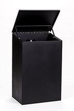 Standard Dog Waste Station / Tie_Handle Roll_Square Can(Matte Black)
