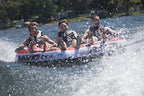 Rave Sports 3 Person Warrior Boat, Red