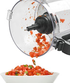 KitchenAid KFP0718OB Easy Store Food Processor, 7 Cup, Onyx Black