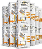 Lypo–Spheric Vitamin C – 12 Cartons (360 Packets) – 1,000 mg Vitamin C & 1,000 mg Essential Phospholipids Per Packet – Liposome Encapsulated for Improved Absorption – 100% Non–GMO