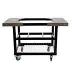 Cart with Basket and  Steel Side Shelves, Oval JR 200