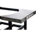 Cart with Basket and  Steel Side Shelves, Oval JR 200