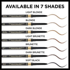 L’Oréal Paris Makeup Brow Stylist Definer Waterproof Eyebrow Pencil, Ultra-Fine Mechanical Pencil, Draws Tiny Brow Hairs and Fills in Sparse Areas and Gaps, Dark Brunette, 0.11 Ounce (Pack of 2)