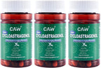 CAW Nano Cycloastragenol 10mg 30 Caps 3 Bottles Anti Aging Telomerase Activation Supplement…