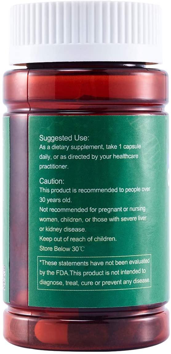 CAW Nano Cycloastragenol 10mg 30 Caps 3 Bottles Anti Aging Telomerase Activation Supplement…