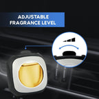 Air Jungles Serene Summer Scent Car Air Freshener Clip, 6 Car Freshener Vent Clips, 4ml Each, Long Lasting Air Freshener for Car, Up to 180 Days Car Refresher Odor Eliminator