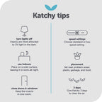 Katchy Indoor Insect Trap - Catcher &amp; Killer for Mosquitos, Gnats, Moths, Fruit Flies - Non-Zapper Traps for Inside Your Home - Catch Insects Indoors with Suction, Bug Light &amp; Sticky Glue (White)