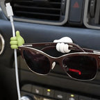 8Pcs Hand-shaped Rubber Holder Glasses Cable Power Cord Charging Line Self Adhesive Mini Hook Car Storag Organizer Gadget Decorations