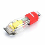 Hair Trimmer Transparent Professional Rechargeable Clipper 6900 RPM 2200 Battery