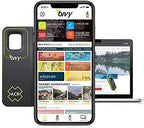 ACR Bivy Hiker Packa- Two-Way Global Satellite Communicator Device - SOS, SMS, Tracking, Weather Report, and Share Location - Tough Case & Solar Charger Included