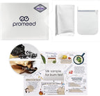 PROMEED 22 Momme Silk White Duvet Cover King, Highest Grade 6A Mulberry Silk Bedding Comforter/Quilt Cover with Zipper (White, King)
