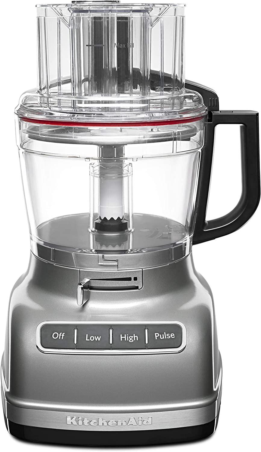 KitchenAid KFP1133CU 11-Cup Food Processor with ExactSlice System - Contour Silver
