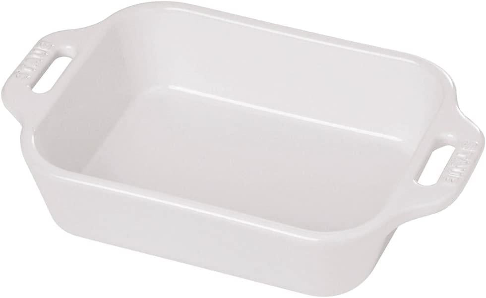 STAUB - 40508-597 STAUB Ceramics Rectangular Baking Dish, 13x9-inch, White