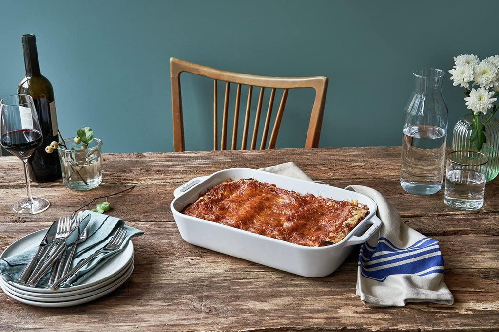 STAUB - 40508-597 STAUB Ceramics Rectangular Baking Dish, 13x9-inch, White