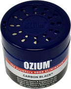 Ozium Air Sanitizer 4.5 oz Gel: Odor Eliminator for Strong Odor, Car Air Freshener (Carbon Black, 2 Packs)