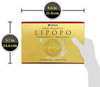 Umeken Lipopo, 3 Month Supply- Lipopolysaccharide, Beta-glucan from Yeast, Lactic Acid Bacteria, and Vitamin C. 90 Packets. Made in Japan.