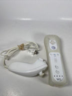 Wii Console Bundle w/ Controller, Nunchuck And 7 Games, Tested Working!