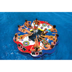 WOW World of Watersports, 13-2060 Tube A Rama, 10 Person Inflatable Floating Island, 12 Foot Diameter