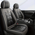 Upgrade Your Car Seats with Our Premium PU Car Seat Cover - Universal Fit for Most Cars, SUVs, Vans, and Trucks!