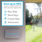 Rachio 3 Smart Bundle: Includes Rachio 3rd Generation-8 Zone Smart Sprinkler Controller (Alexa Compatible w/ Hyperlocal Weather Intelligence Plus & Rain Skip) & Rachio Weatherproof Outdoor Enclosure