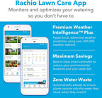 Rachio 3 Smart Bundle: Includes Rachio 3rd Generation-8 Zone Smart Sprinkler Controller (Alexa Compatible w/ Hyperlocal Weather Intelligence Plus & Rain Skip) & Rachio Weatherproof Outdoor Enclosure