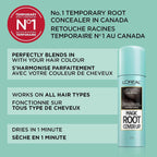 L'Oreal Paris Magic Root Cover Up Gray Concealer Spray, Medium Brown, 2 Oz(Packaging May Vary)