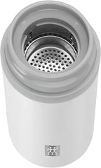 ZWILLING Thermo Tea & Fruit Infuser, 14.2 oz, Silver-White