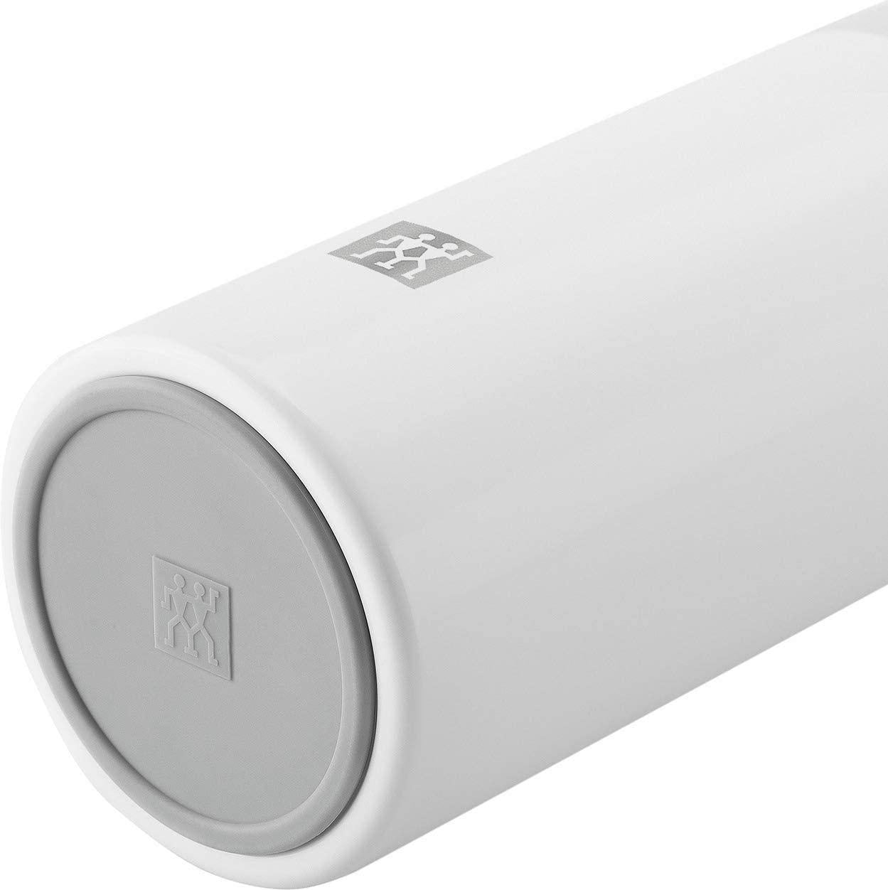 ZWILLING Thermo Tea & Fruit Infuser, 14.2 oz, Silver-White