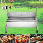 46" LarSpit Roaster Rotisserie Pig Lamb Roast BBQ Picnic Outdoor Cook Grill