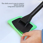 Car Glass Plastic Cleaning Brush With A Replacement Detachable Brush Head