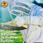 Hoover Hives 10 Frame Langstroth Beehive Dipped in Beeswax Includes Wooden Frames & Waxed Foundations (2 Deep Boxes, 1 Medium Box)(Fully Assembled)