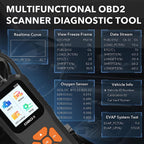 OBD2 Car Scanner Diagnostic Scan Tool V318-2,  Color ScreenVehicle Fault Code Reader , Auto Read Fault Code Check Engine Light For OBDII Protocol Cars