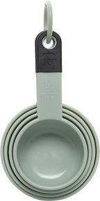 KitchenAid KE058OHPIA Classic Measuring Cups, Set of 4, Pistachio/Black