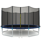 Gymax 15 FT Trampoline Combo Bounce Jump Safety Enclosure Net