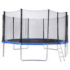 Gymax 15 FT Trampoline Combo Bounce Jump Safety Enclosure Net