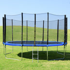 Gymax 15 FT Trampoline Combo Bounce Jump Safety Enclosure Net