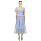 vintage ruffle dress