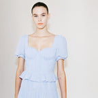 vintage ruffle dress
