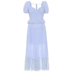 vintage ruffle dress