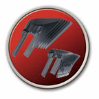 Hc7110 Engine Pro Power ium Steel Hair Clippers Wireless 2 Combs