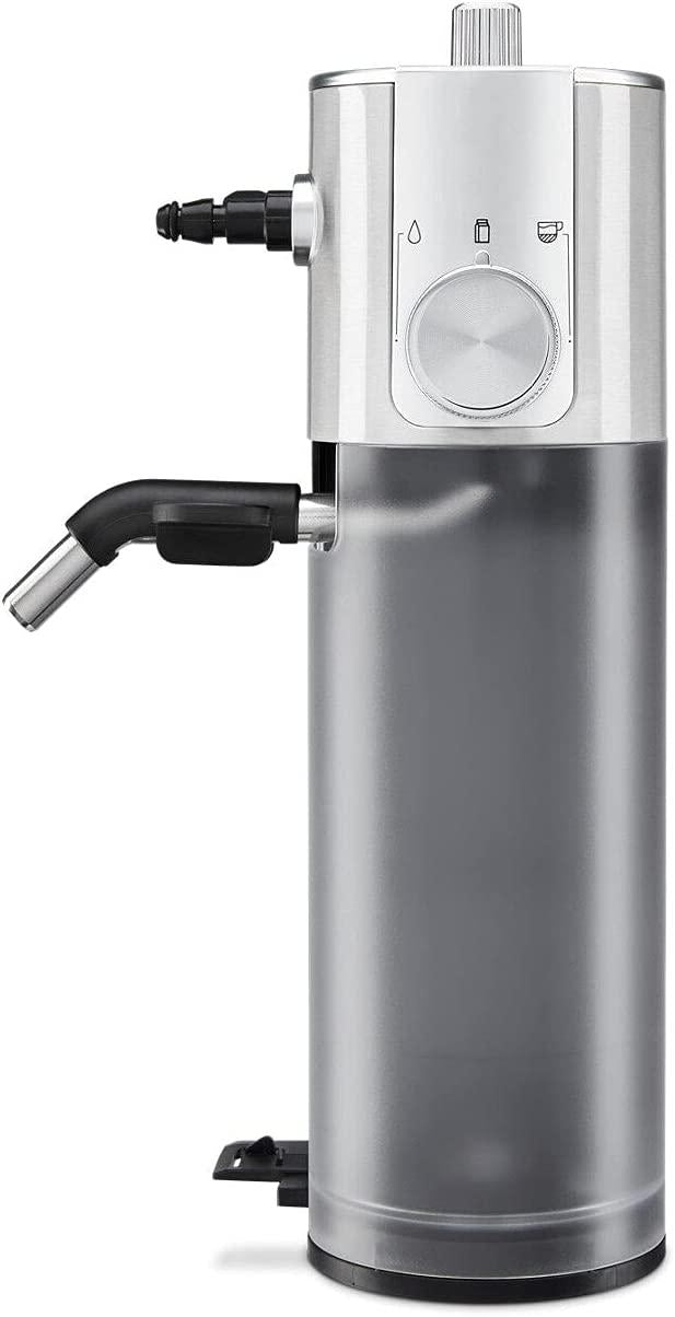 KitchenAid Automatic Milk Frother Metal Espresso, 17 oz, Brushed Stainless