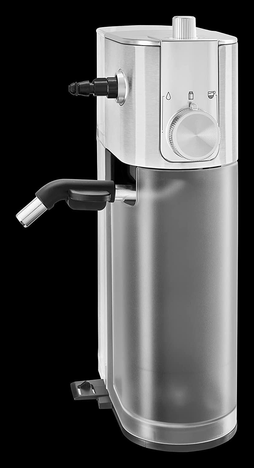 KitchenAid Automatic Milk Frother Metal Espresso, 17 oz, Brushed Stainless